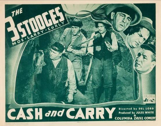 Cash and Carry - Fotosky - Curly Howard, Moe Howard, Larry Fine