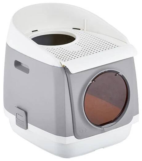 PAKEWAY TOMCAT Free Cabin Litter Box - GREY
