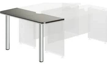 Psací stůl Zakončovací prvek pro jednací stůl Smartex 140x50x76,2 cm