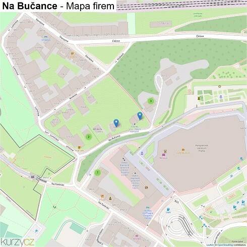 Na Bučance - mapy | Kurzy.cz