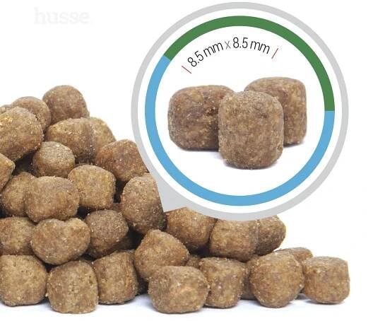 Husse Optimal Mini 2 kg | Superprémiové granule vhodné pre psy malých plemien s vyššími energetickými nárokmi