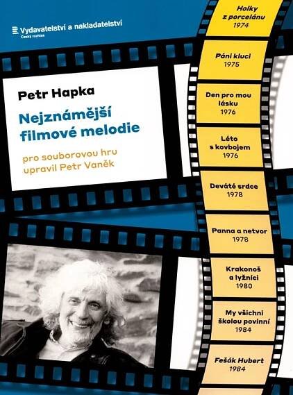 Nejznámější filmové melodie pro souborovou hru (2-5 hráčů) partitura + party od Petra Hapky