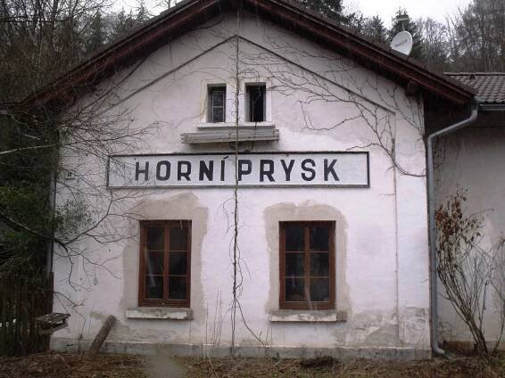 Photos - Bývalá železniční stanice Horní Prysk - 03.04.2021