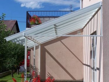 Hliníková pergola - Zasklená terasa