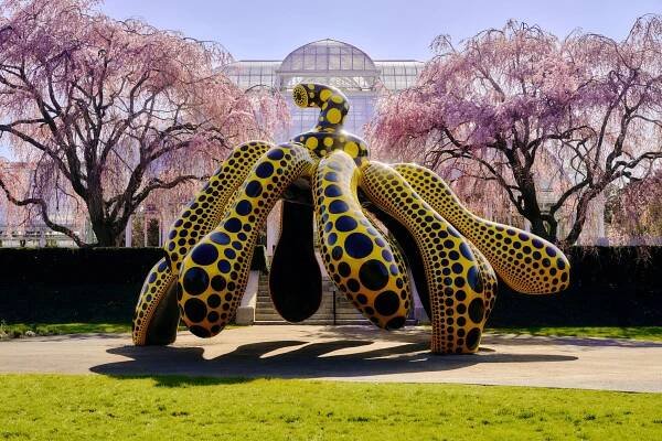 Yayoi Kusama’s ‘Cosmic Nature’ Dots the New York Botanical Garden