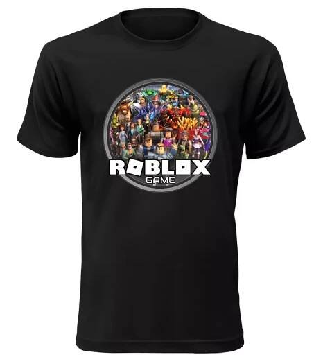 Pánské a dětské tričko Roblox game černé | OKtrika.cz dodavatel kvalitního textilu