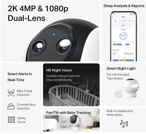 TP-Link Tapo C840 Smart Baby Camera
