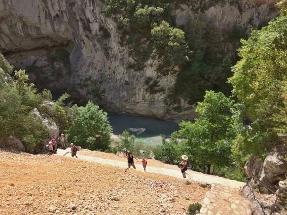 V. KAŇON VERDON – TREK BLANC – MARTEL Z LA MALINE DO POINT SUBLIME | 
