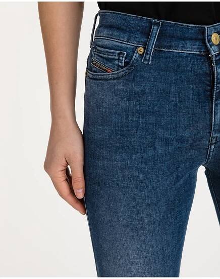 Diesel - Tmavě modré dámské slim fit džíny Diesel Roisin | ZOOT.cz