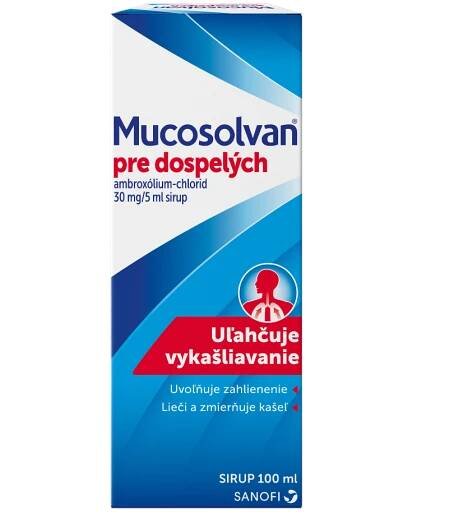 Mucosolvan Sirup pre dospelých 100 ml 1×100 ml, liek