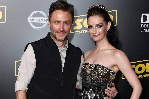 Chris Hardwick and Lydia Hearst