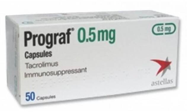 Prograf 0.5mg 50 caps