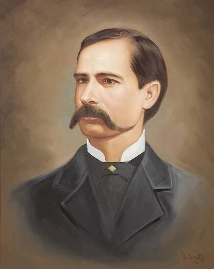Wyatt Earp Art Print - White Buffalo Sign Company