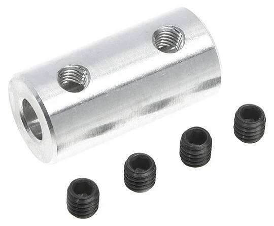 Spojka hřídelí 3.2/4.0mm, prům. 9mm