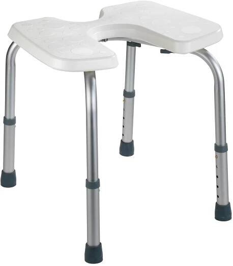 Stolička do sprchy Wenko Hygienic Stool White, 53 x 46 cm