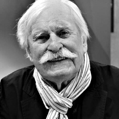Adolf Born. Nemůžete ho nemít doma. Tedy v knihovně. Ilustroval přes 300 knih  (třeba Dumasovy Tři mušketýry nebo čtyřicátníky Macha a Šebestovou). Jeho obrázky poznáte hned. Ze všech čiší fantazie,  laskavost,  i groteska | foto: Adam Kebrt,  Český rozhlas