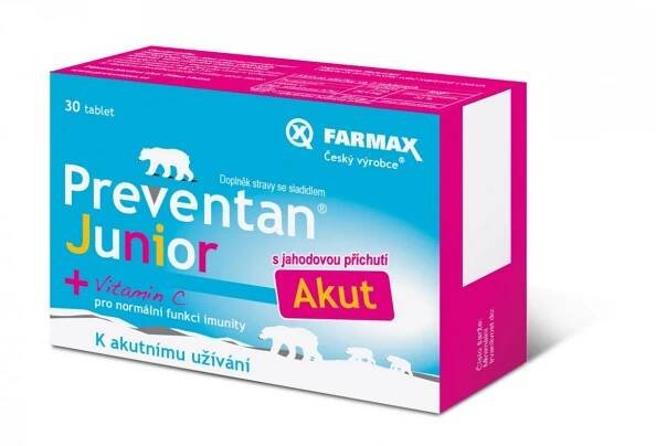 Doplněk stravy Junior Akut Preventan