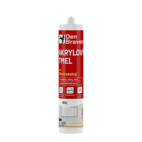 Den Braven Akryl bílý; 280 ml