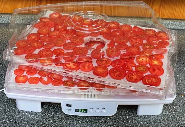 Rajčata sušená v sušičce – recept