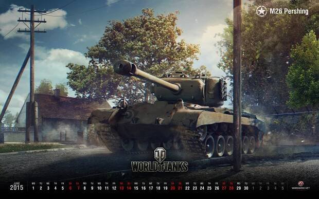 Tapeta na červen 2015 | Hlavní novinky | World of Tanks - bezplatná hra s tanky online | World of Tanks
