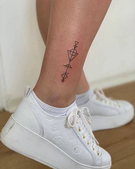 24 Small Ankle Tattoos That Make The Biggest Statement | Ankle tattoo small, Ankle tattoo, Tattoos