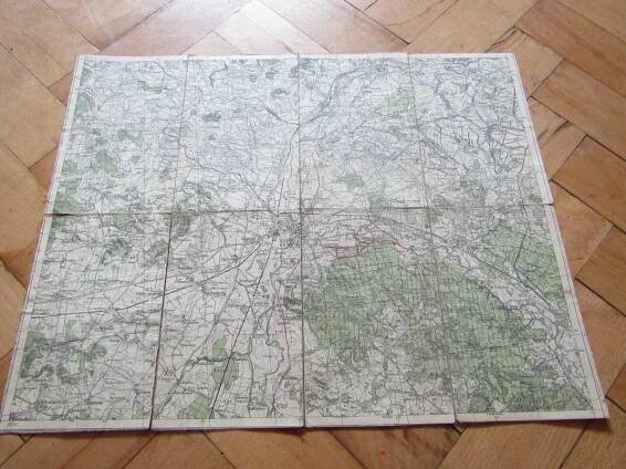 Mapa Hradec Králové a okolí - Antikvariát