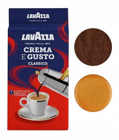 Lavazza Crema E Gusta mletá káva 250 g