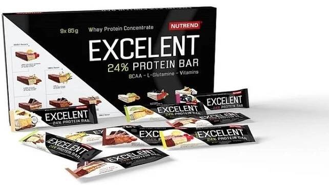 Nutrend Excelent Protein Bar 9 x 85g