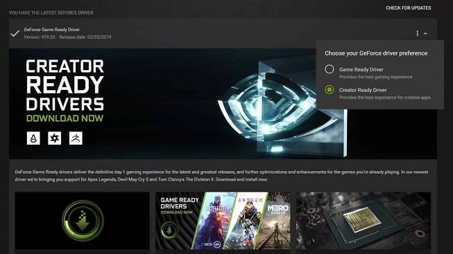 Fotogalerie: Nvidia Creator Ready Drivers - Cnews.cz