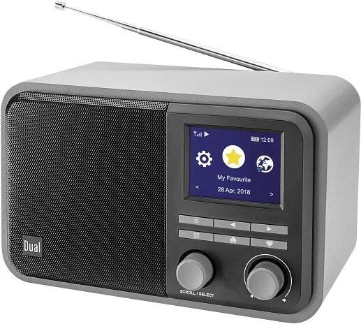 Dual Dual CR 510 - Smartradio přenosné rádio DAB+, DAB, FM, internetové Bluetooth, DAB+, FM, internetové rádio, USB, Wi-Fi