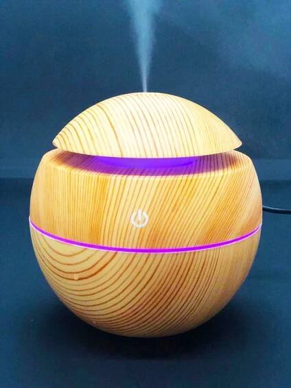 USB AROMA DIFFUSER WOOD EFFECT