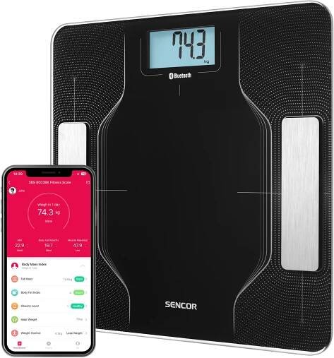 Váha osobní Sencor SBS 8002BK