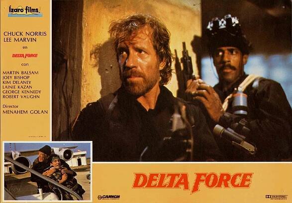 Delta Force - Fotosky - Chuck Norris, Steve James
