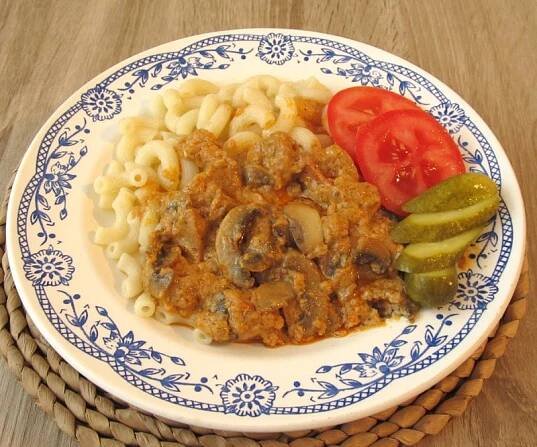 Bravčové ragú na bakonský spôsob - recept na Dobroty.sk