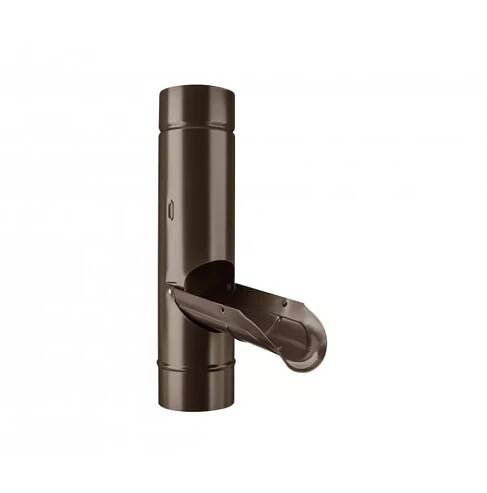 Zachytávač vody pozinkovaný FeZn Lakovaný RAL 8019 hnědá tmavá ? 80mm