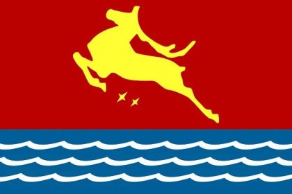 Magadan – vlajka