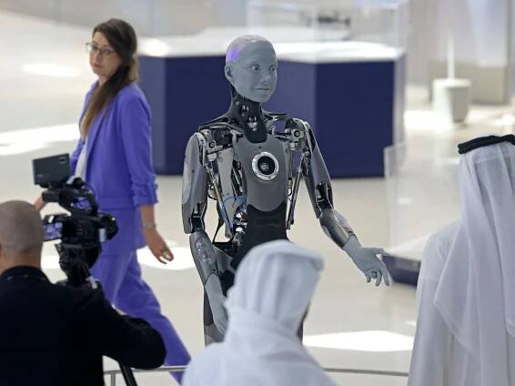 Ameca, Dubai’s AI Robot, Is the Museum of the Future’s Latest Employee