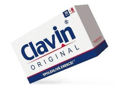 Clavin Original tob.20+8 ZDARMA