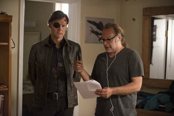 David Morrissey, Greg Nicotero - Živí mrtví - Vzpomínky - Z natáčení
