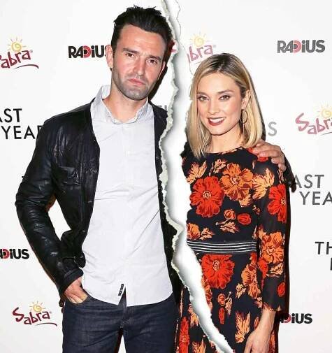 James Hesketh and Spencer Grammer attend the premiere of RADiUS' 