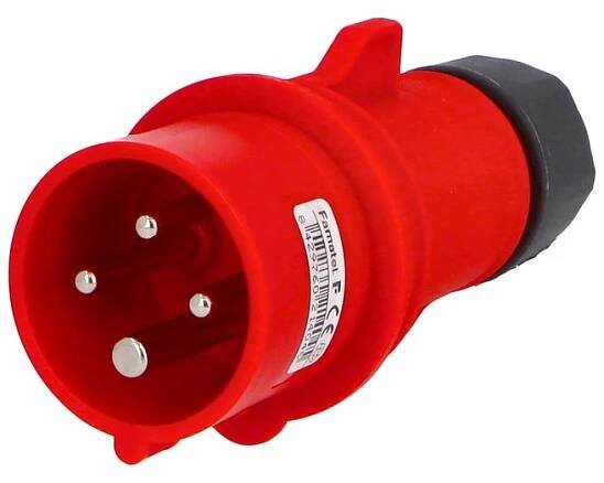 FAMATEL Vidlice 13300 400V/16A/4P 6h IP44