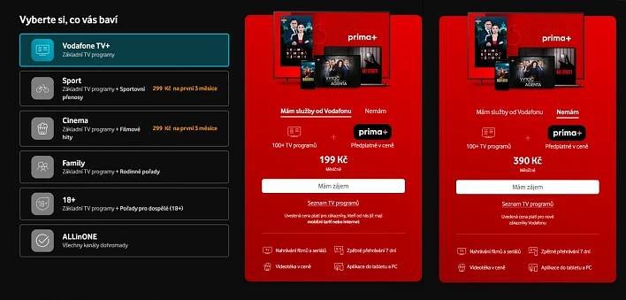 Oneplay a ti další. Jak teď vypadá nabídka konkurenčních televizních tarifů?