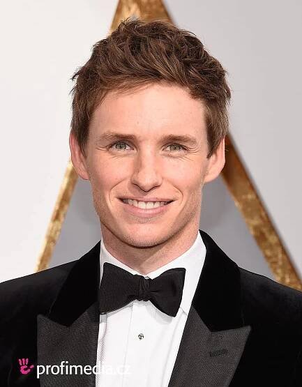 Eddie Redmayne - celebrity účes - HappyHair