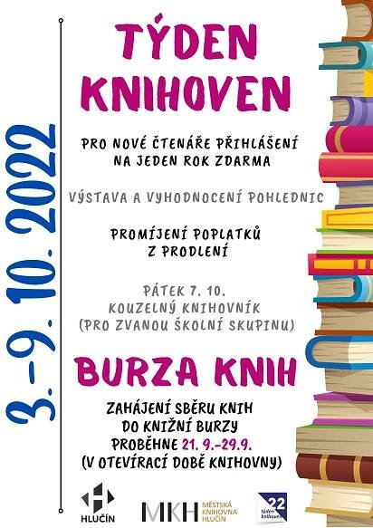 Týden knihoven plakat