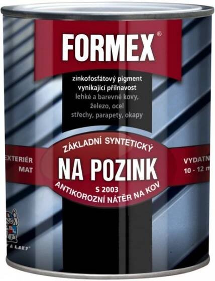 Barvy a laky Hostivař FORMEX S2003 0,6L 0600 šedozelená