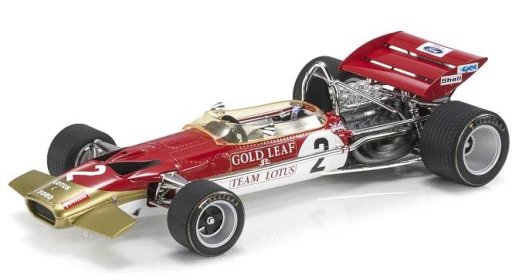 Lotus F1 49C Ford Gold Leaf Team Lotus #2 J.Rindt World Champion Season 1970 1:18 GP Replicas