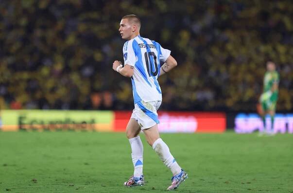 Mastantuono Featured for 30 Minutes in Argentina’s 1-0 Defeat to Ecuador