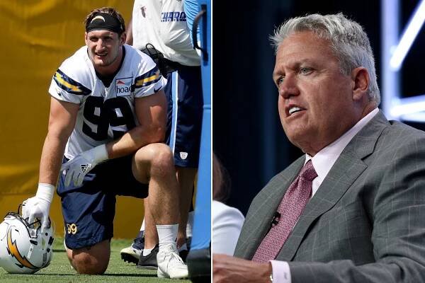 Joey Bosa and Rex Ryan