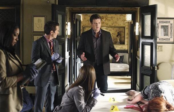 Castle na zabití - On mrtvý, ona mrtvá - Z filmu - Seamus Dever, Nathan Fillion