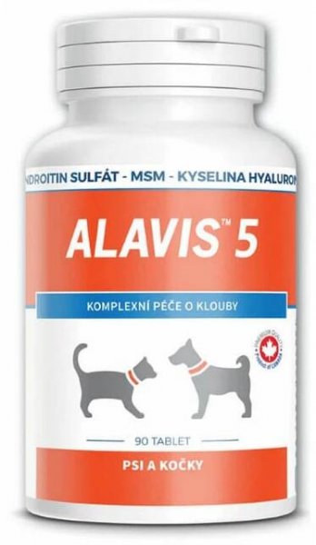Alavis 5 pro psy a kočky 90 tbl